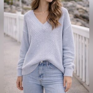 Aerie Oversized V-Neck Sweater